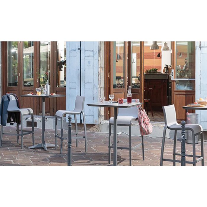 Sunset Square Bar Height Table