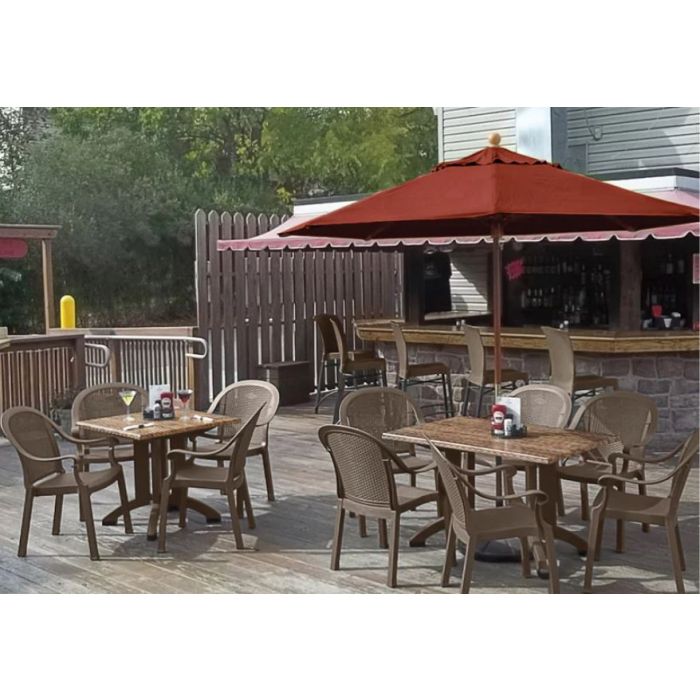 Atlanta 32" Square Molded Melamine Table