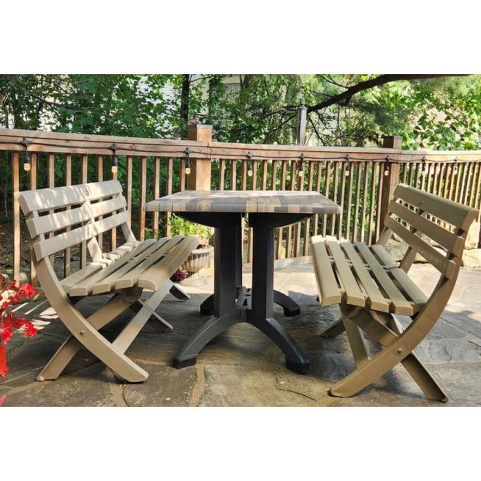 Atlanta 48" x 32" Molded Melamine Table