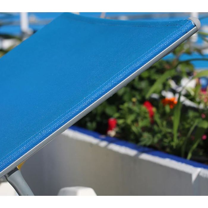 Jamaica Beach Adjustable Sling Chaise Lounge without Arms