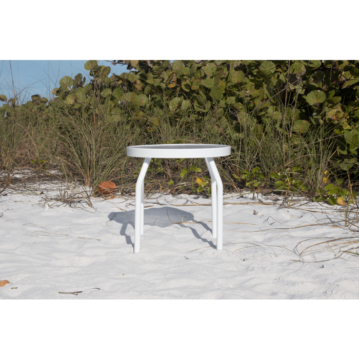 Aruba Acrylic Top Side Tables