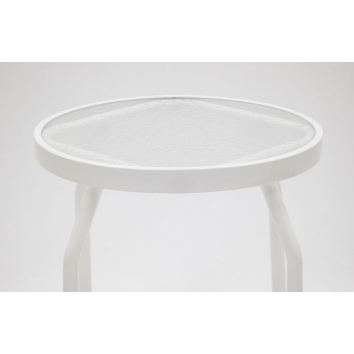 Aruba Acrylic Top Side Tables