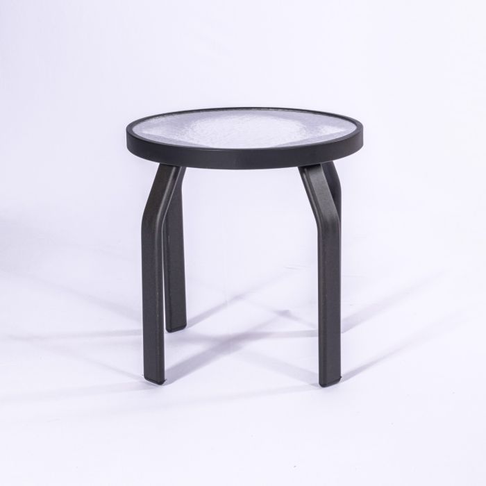 Barbados Acrylic Top Side Table