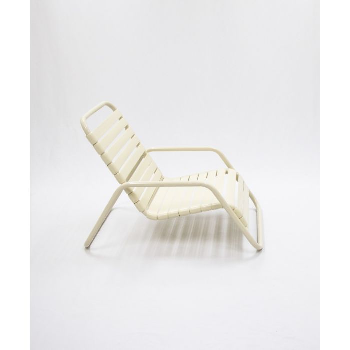 Aruba Strap Sand Chair with Round Aluminum Frame