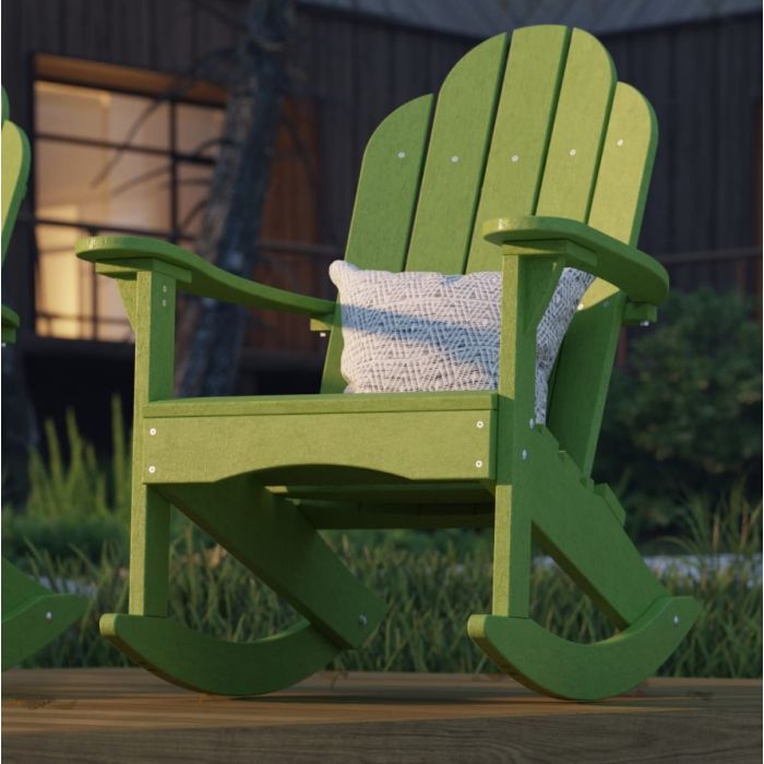 Classic Adirondack Rocking Chair