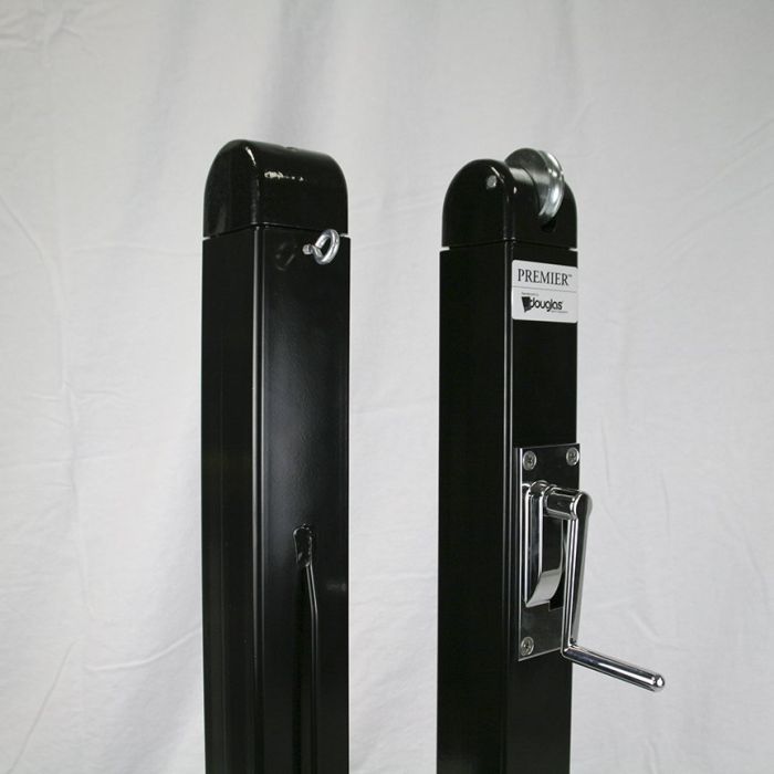 Premier Surface Mount Pickleball Posts, 3" Square x 36" Tall