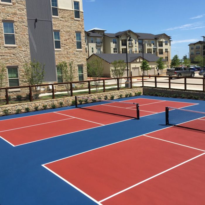 Premier Surface Mount Pickleball Posts, 3" Square x 36" Tall