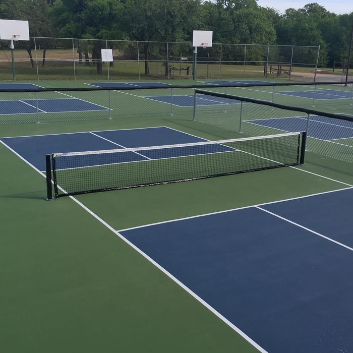 Premier Surface Mount Pickleball Posts, 3" Square x 36" Tall