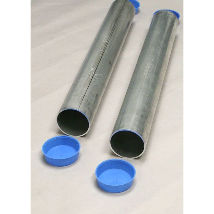 Aluminum Ground Sleeves, 24" Long for 2-7/8" OD Posts