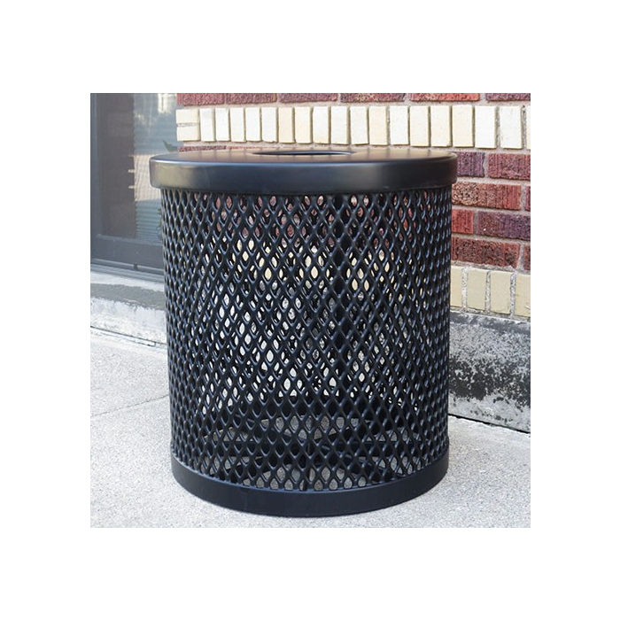 Round One-Piece Receptacle with Liner (Lid Sold Separately)