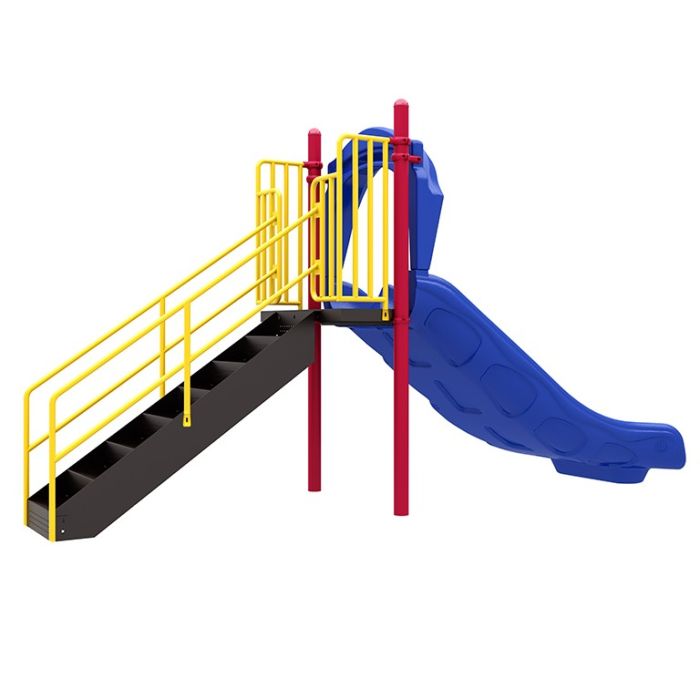 4' Freestanding Double Slide