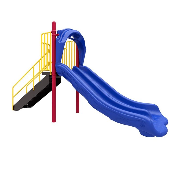 4' Freestanding Double Slide