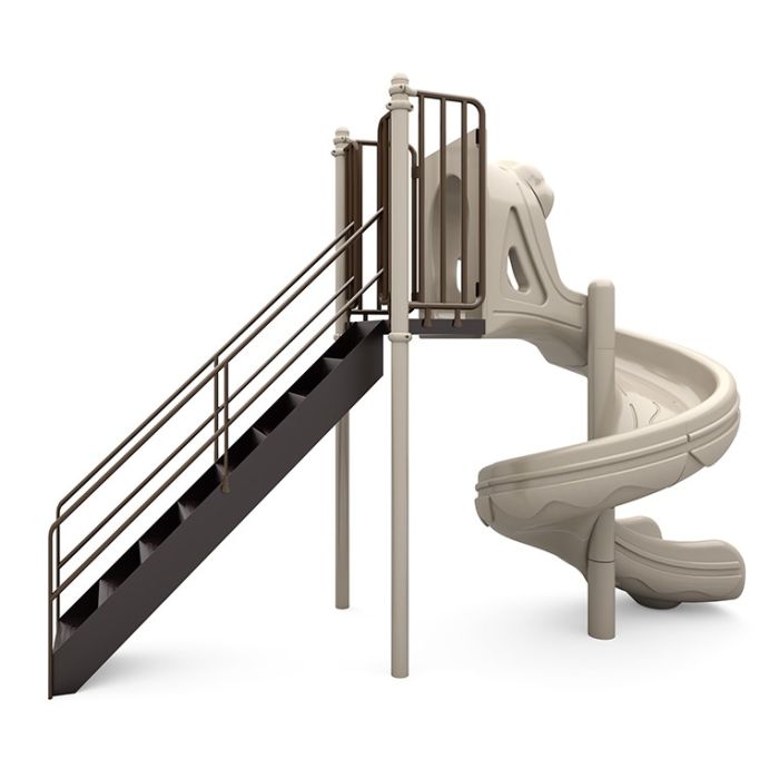 360 Freestanding Spiral Slide