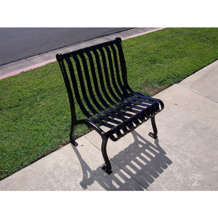 Iron Valley Chair with Strap Steel Seat and Back