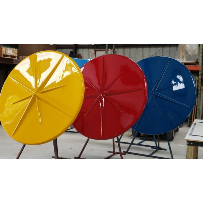 Starburst Round Fiberglass Umbrella