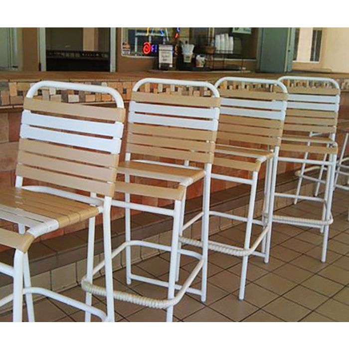 Country Club Single Strap Bar Chair, Without Arms