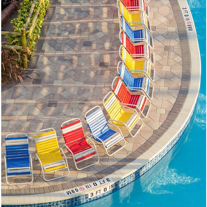 Country Club Single Strap Beach Sand Chair