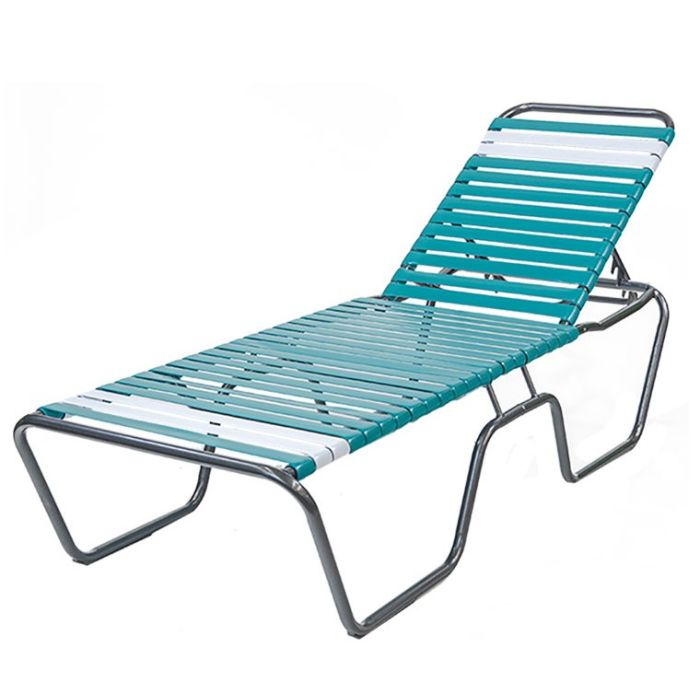 Country Club 14" Single Strap Chaise Lounge, Without Arms