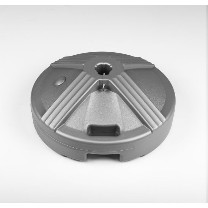 16" Resin Coated Concrete Umbrella Base
