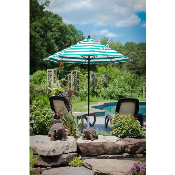 Monterey Collection Octagon Fiberglass Market Umbrella