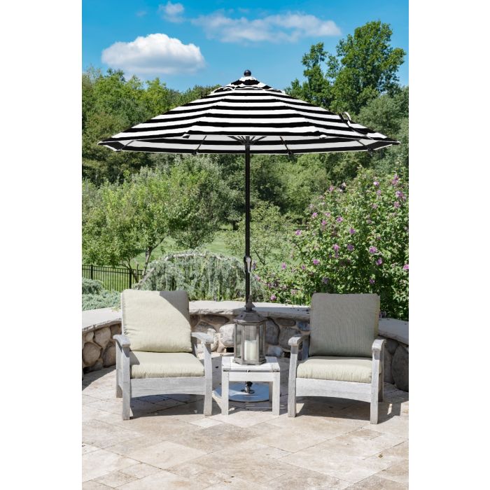Monterey Collection Octagon Fiberglass Market Umbrella