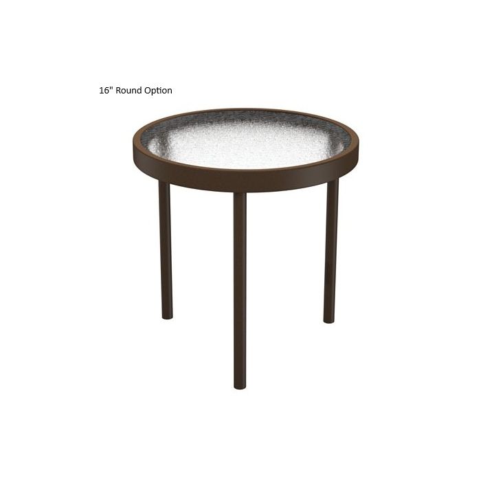Acrylic Top Tea Tables