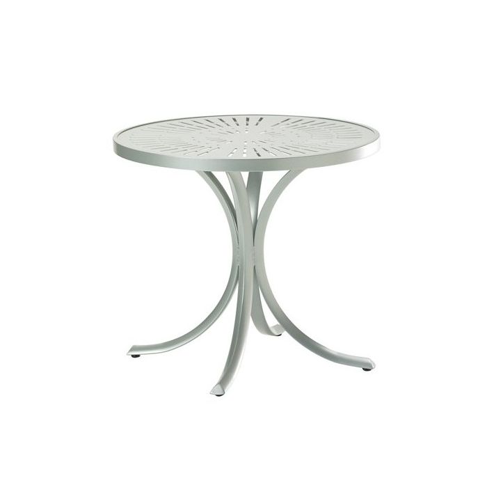 La'Stratta Patterned Aluminum Dining Tables