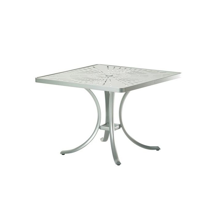 La'Stratta Patterned Aluminum Dining Tables