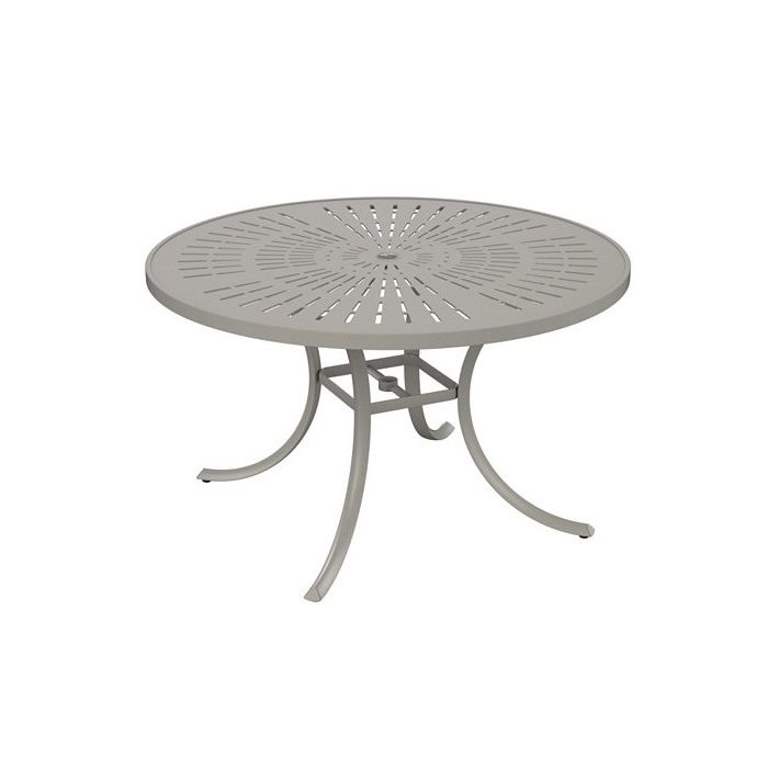 La'Stratta Patterned Aluminum Dining Tables
