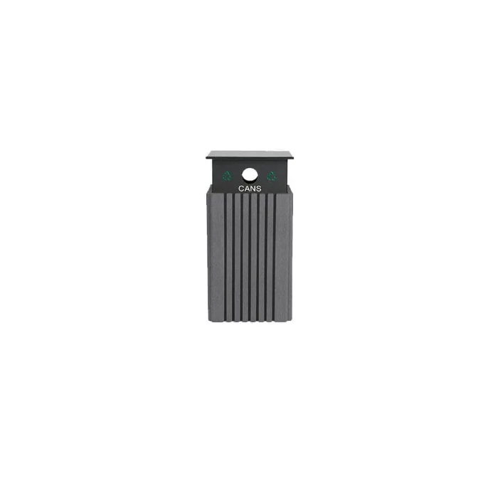 Tall Square Recycle Receptacle