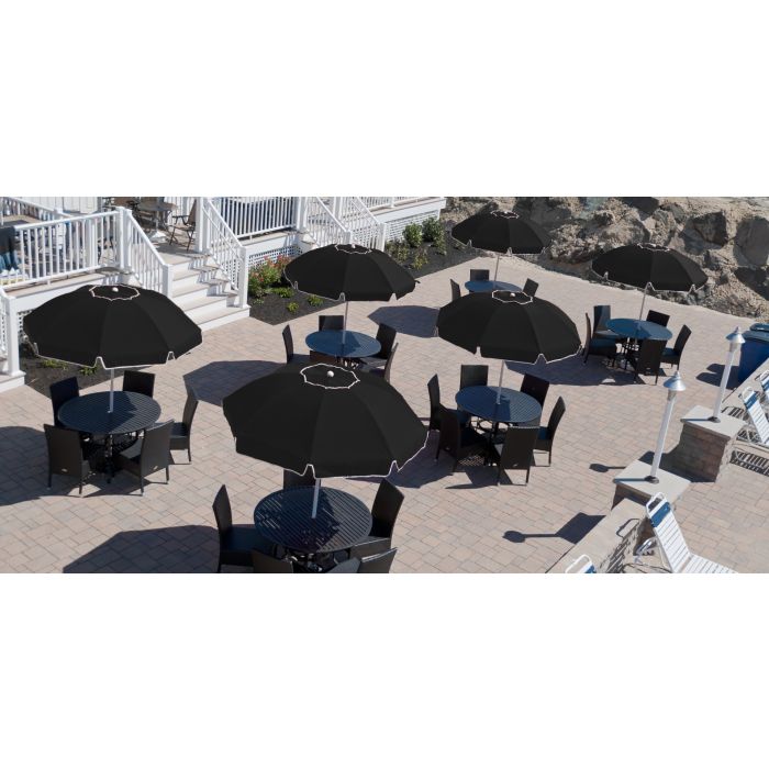 Catalina Modern Fiberglass Patio Umbrella