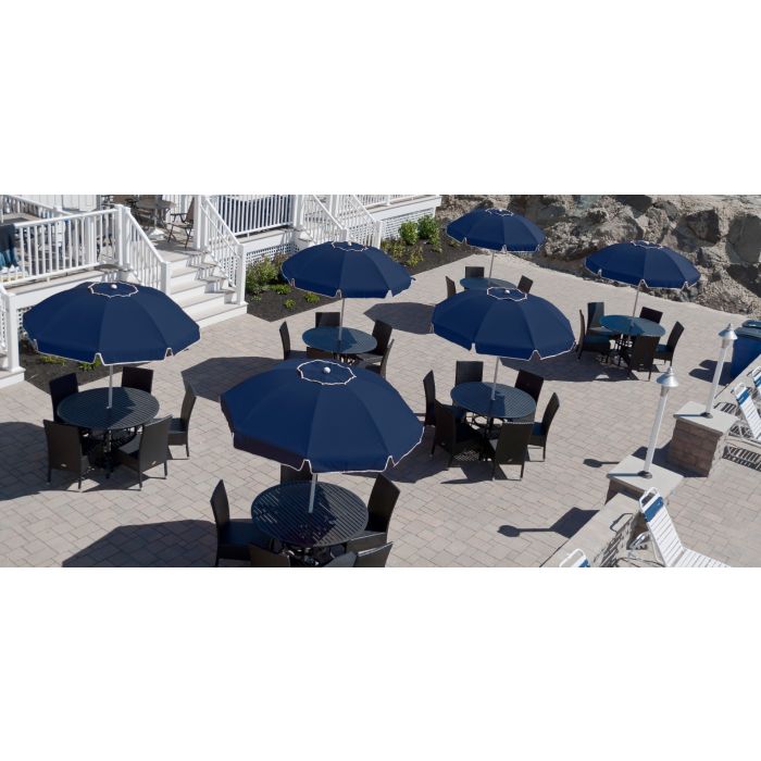 Catalina Modern Fiberglass Patio Umbrella