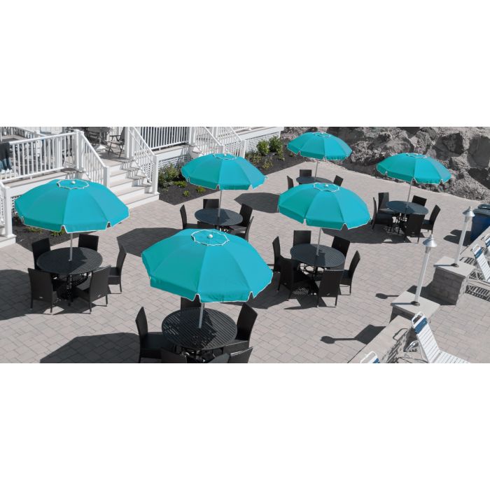 Catalina Modern Fiberglass Patio Umbrella