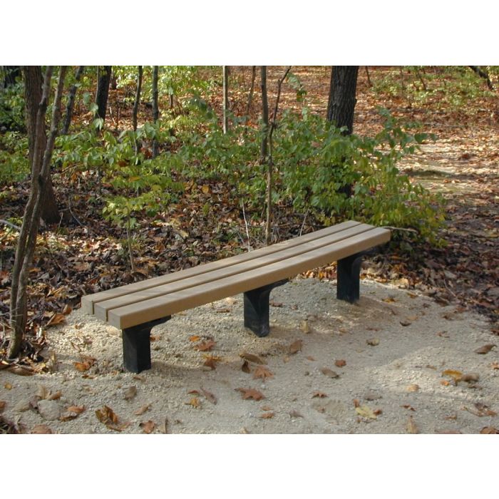Trail Bench w/ Black Legs