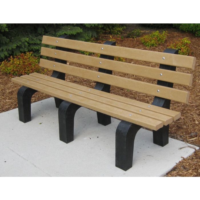 Traditional Bench w/ Black Legs