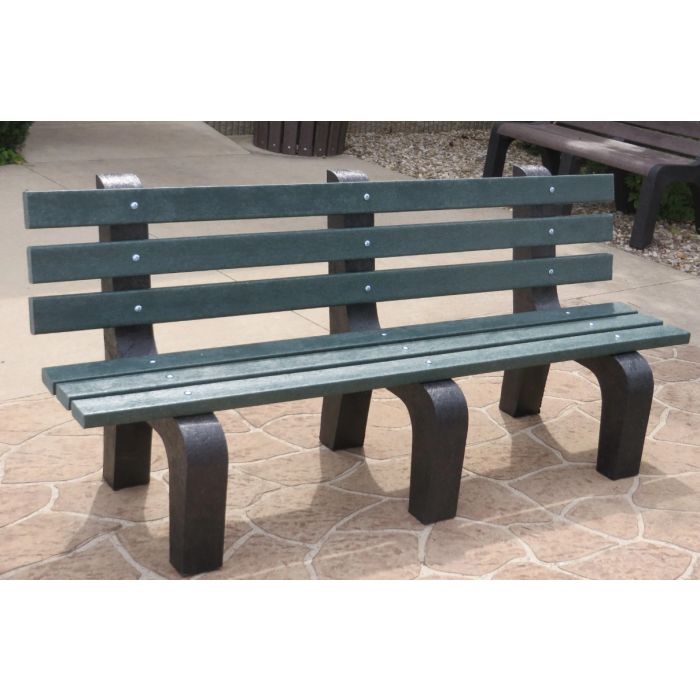 Traditional Bench w/ Black Legs