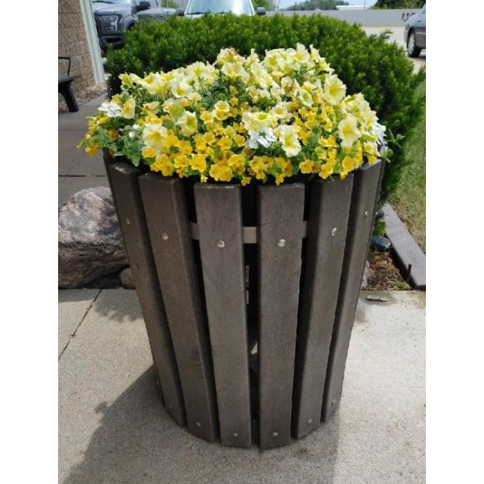 Round Planters