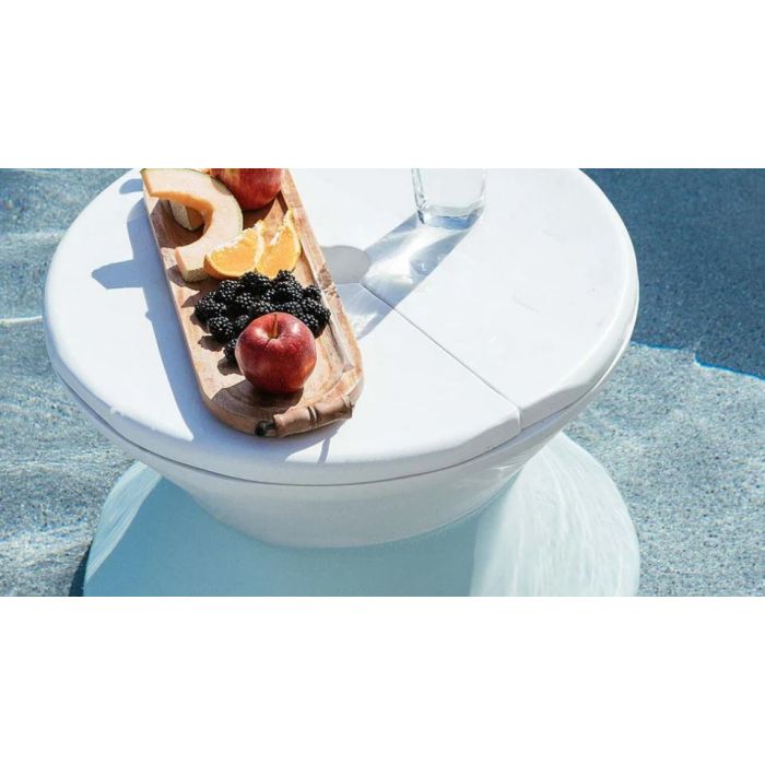 Signature Tall Ice Bin Side Table Lid