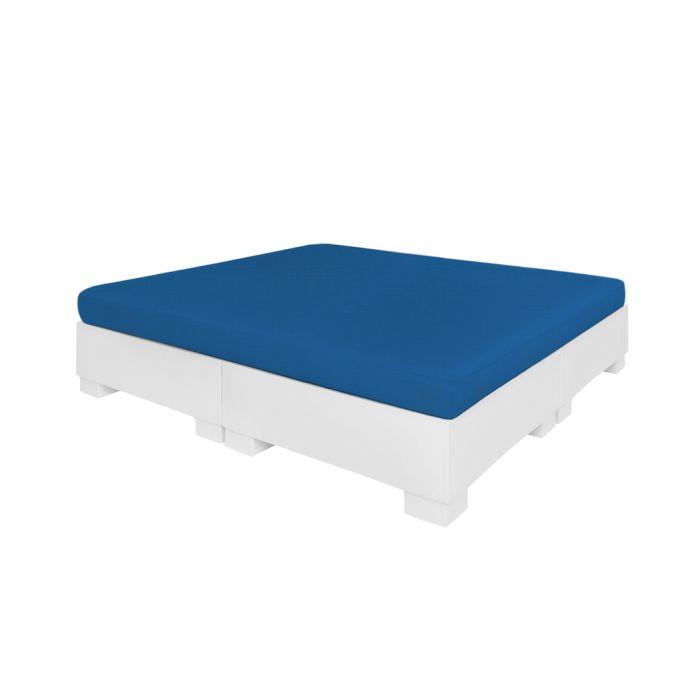 Affinity Square Sunbed with Flat Cushion