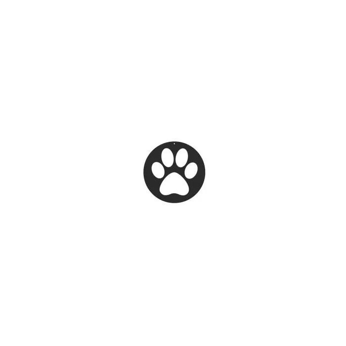 Dog Park Fence Hanger - Dog Paw