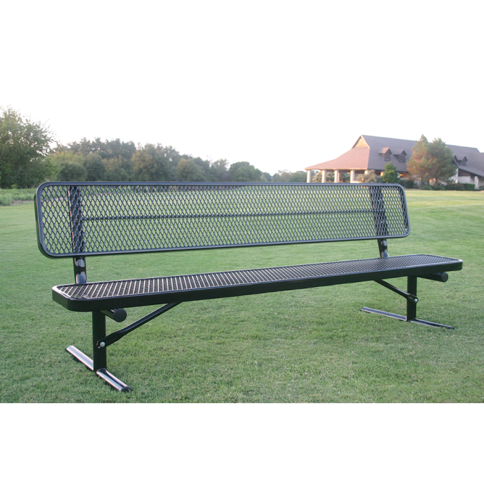 Rivendale Player's Bench with Back, 15" Wide Seat