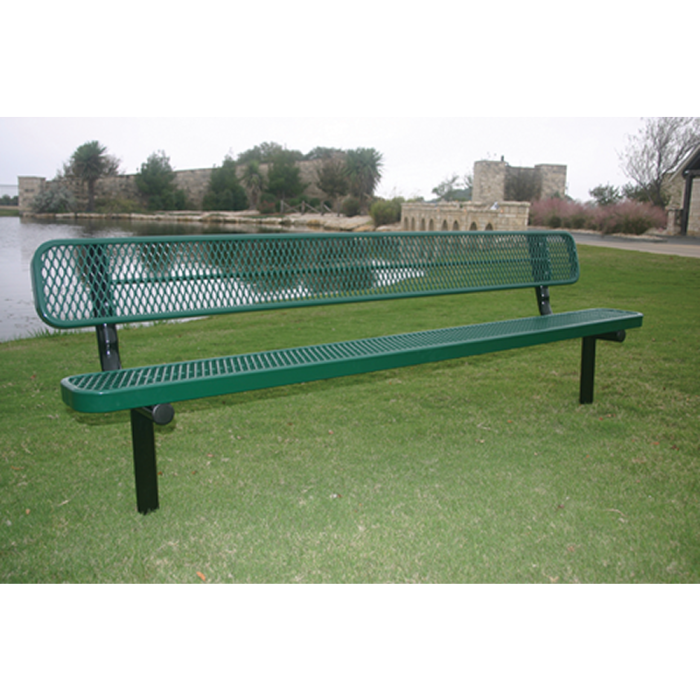Rivendale Rectangular Bench with Back