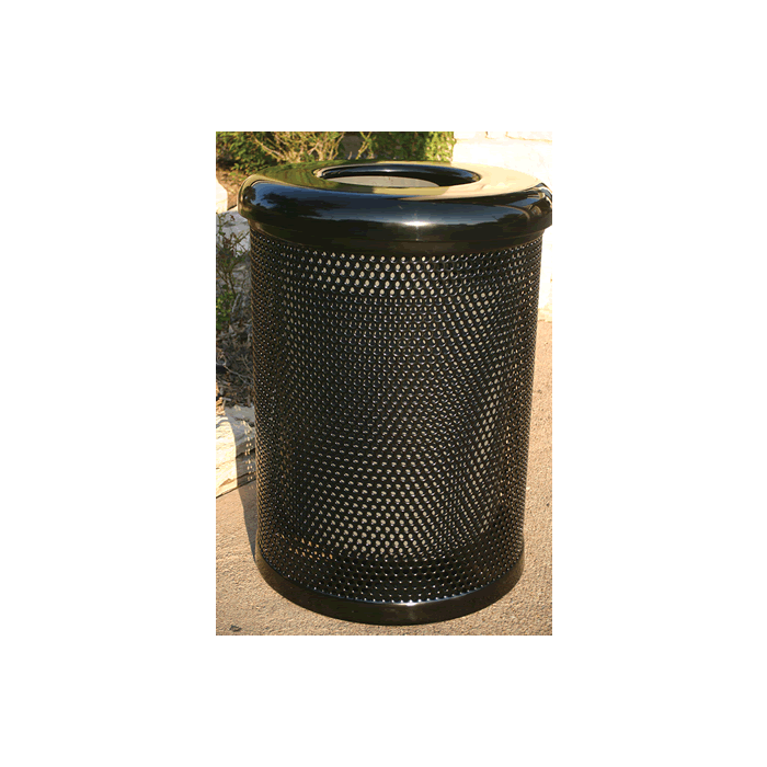 Rivendale Sidewalk Series Trash Receptacle, Lid and Liner Sold Separately 