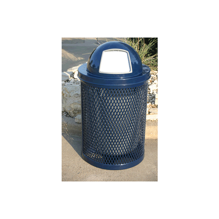 Rivendale Sidewalk Series Trash Receptacle, Lid and Liner Sold Separately 