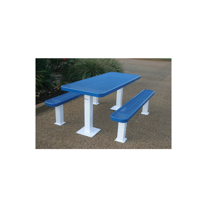 Rivendale Rectangular Independent Pedestal Table