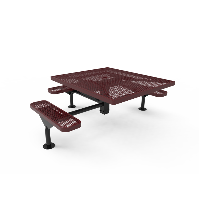 Rivendale Square Nexus Pedestal Table - ADA Accessible