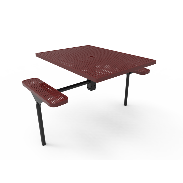 Rivendale Square Nexus Pedestal Table - ADA Accessible