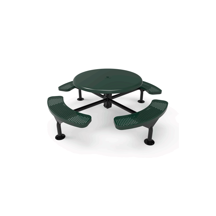 Rivendale Round Nexus Pedestal Table with Solid Top