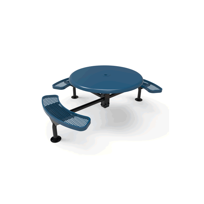 Rivendale Round Nexus Pedestal Table with Solid Top - ADA Accessible