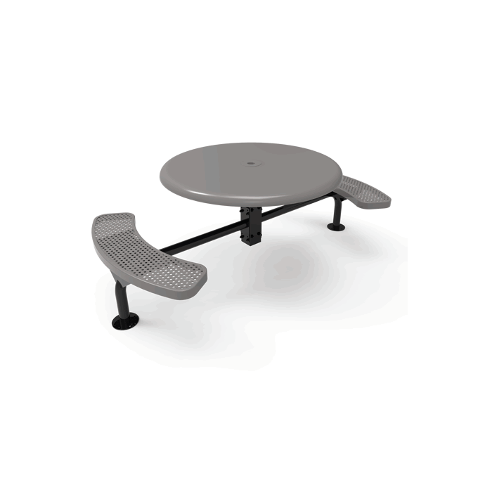 Rivendale Round Nexus Pedestal Table with Solid Top - ADA Accessible